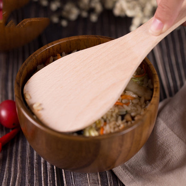 Adult Children Jujube Solid Wood Bowl Soup Noodle Bowl Household Tableware, Diameter 9.5 cm, Diameter 10.5 cm, Diameter 11.5 cm, Diameter 13 cm