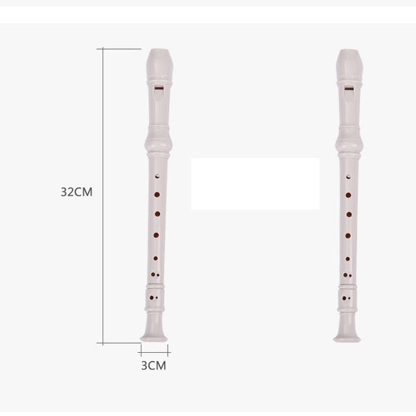 5 PCS SW8 Swan 8-hole Student Children Plastic Clarinet German Treble Flute, Pink, Blue, Yellow, Red, Green, White, Black