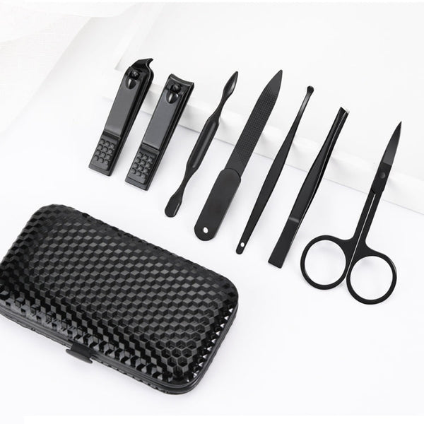 Manicure Nail Clippers Pedicure Set Portable Travel Hygiene Kit Stainless Steel Cutter Tool Set