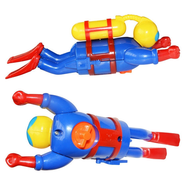 Simulation Diver Clockwork Toy Children Swimming Bath Toy, Clockwork Toy