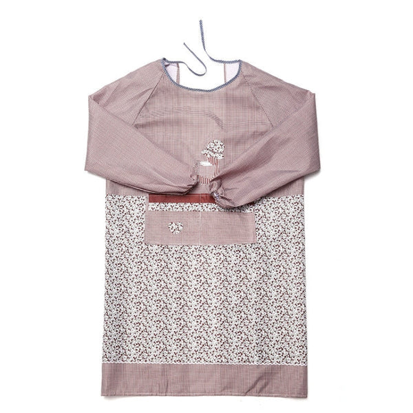 Kitchen Anti-fouling Oil-proof Adult Gowns Home Apron, with Long Sleeve