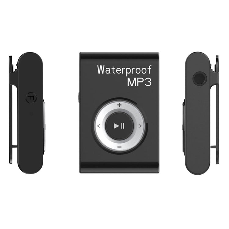 IPX8 Waterproof Swimming Diving Sports MP3 Music Player with Clip & Earphone, Support FM