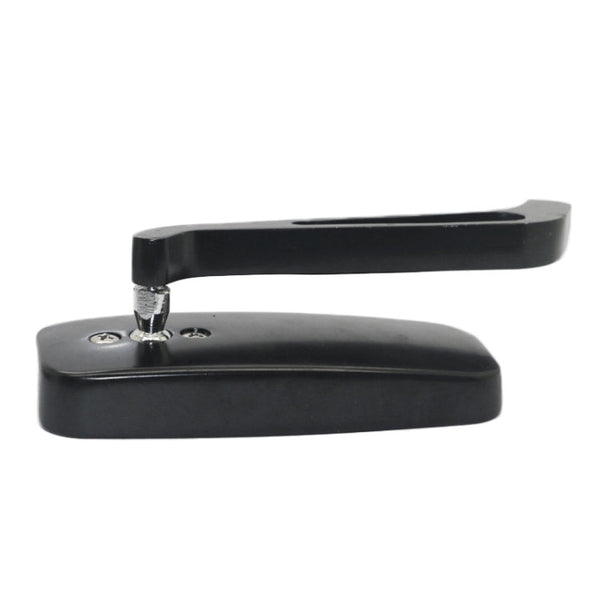 Anti-glare Square Aluminum Motorcycle Modified Rearview Mirror, White Mirror