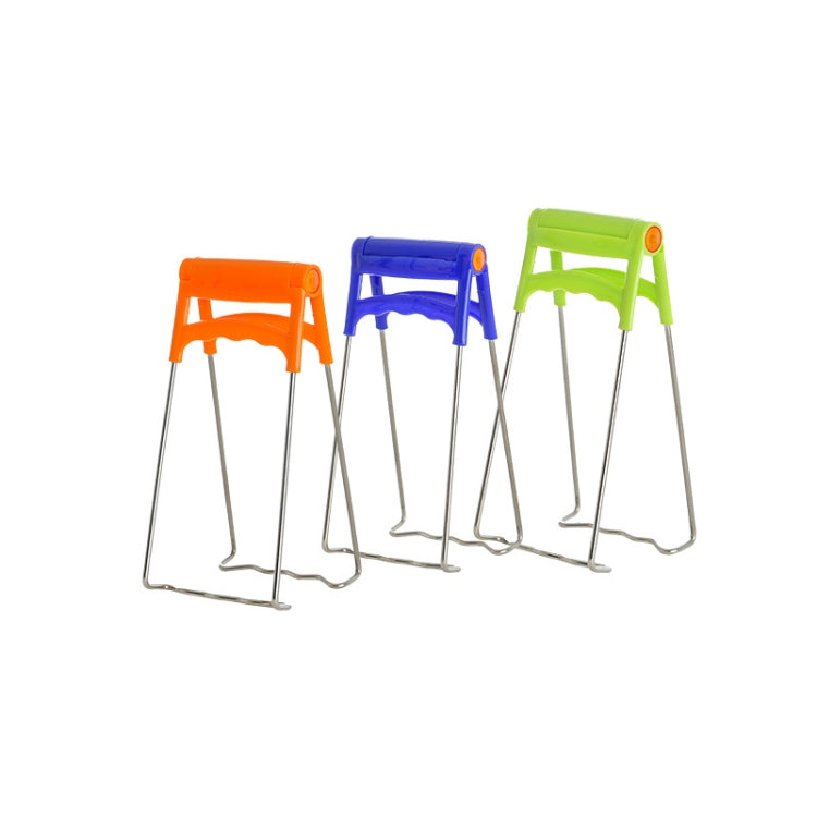 Kitchen Stainless Steel Cup Holder Folder Anti-scalding Dish Clip Tray Clip, Random Color Delivery