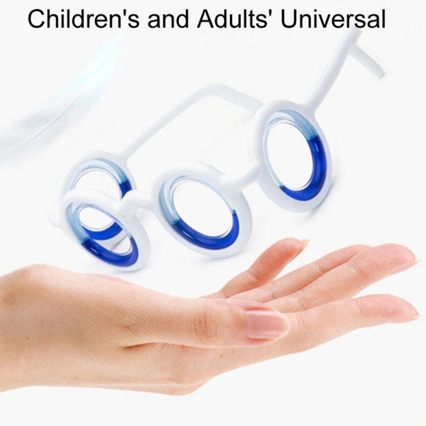 Foldable Portable No Lens Anti-motion Sickness Seasick Liquid Glasses Outdoor Travel Tool, Anti-motion Sickness Seasick Liquid Glasses