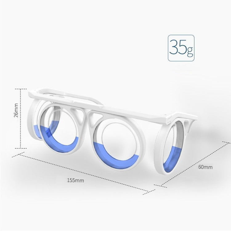 Foldable Portable No Lens Anti-motion Sickness Seasick Liquid Glasses Outdoor Travel Tool, Anti-motion Sickness Seasick Liquid Glasses