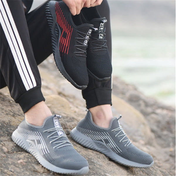 Men Tamper-proof Puncture Labor Insurance Work Shoes