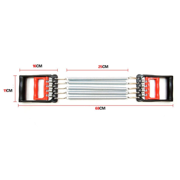 Dual Purpose Spring Tensioner Chest Expander Multifunctional Arm Strength Brawn Training Device
