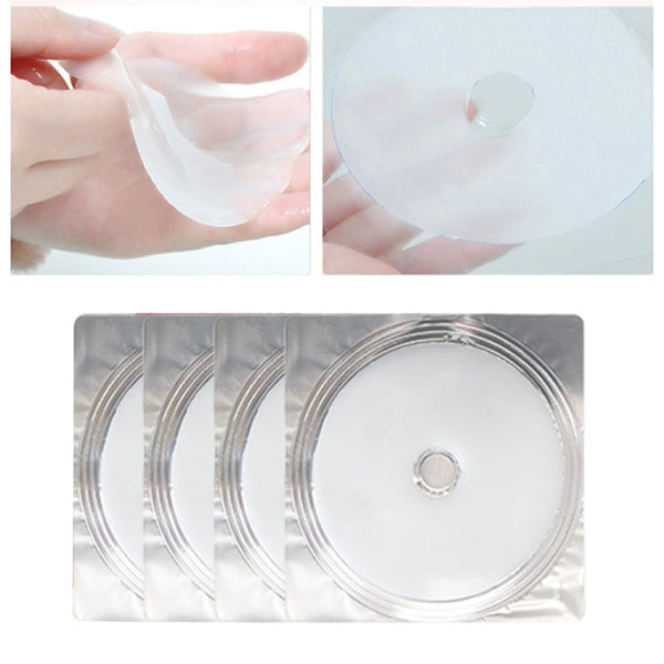 4 PCS/Box Chest Enlarging Paste Collagen Breast Enhancement Patch Women Bust Firming Lifting Pads, Packing Box Random Delivery