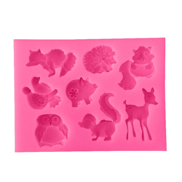 Animals Silicone Mold Cake Decorating Tools Pastry Baking Chocolate Soap Mold, Animals Shape