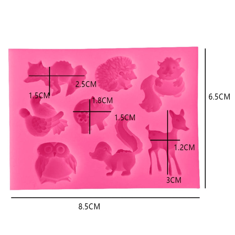 Animals Silicone Mold Cake Decorating Tools Pastry Baking Chocolate Soap Mold, Animals Shape