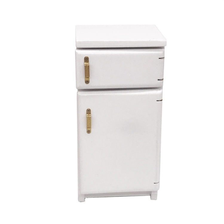 1:12 Doll House Mini Kitchen Model Refrigerator, Refrigerator