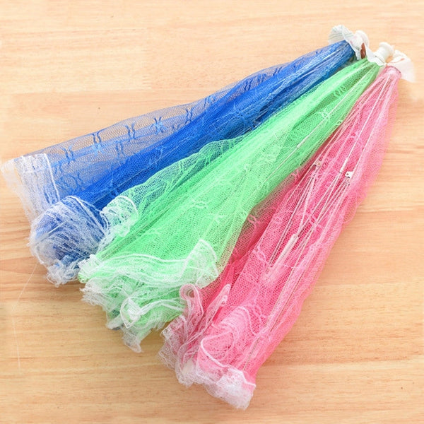 Lace Folding Dish Cover Mesh Cover Dish Dust-proof Printing Food Cover Fly-proof Cover Food Cover, Lace Folding Dish Cover