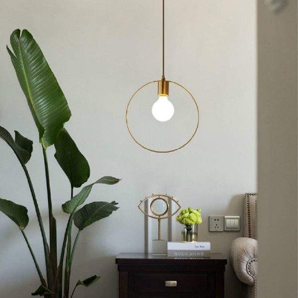 Simple Modern Aisle Copper Lamp