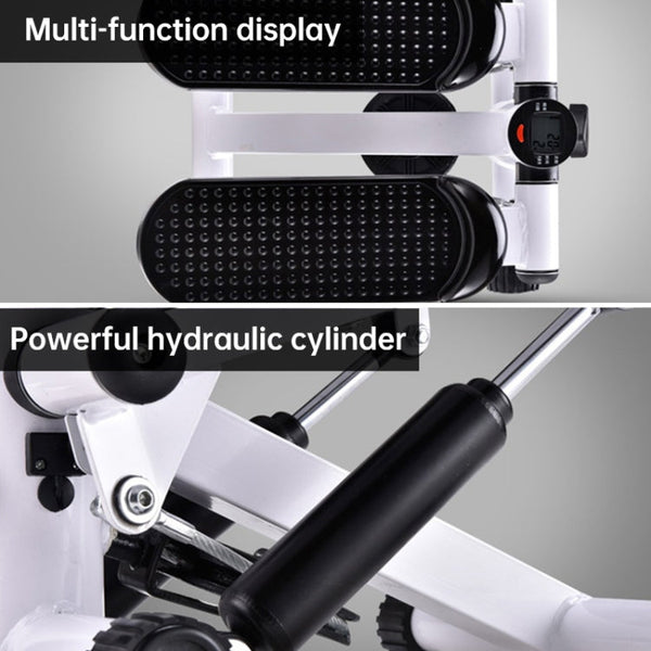 Household Mini Hydraulic Mute Multi-function Fitness Stepper, without Rope