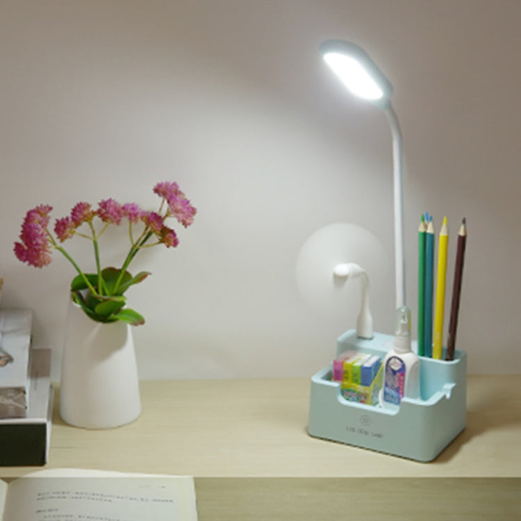 Student USB Charging Bedroom Touch LED Eye Protection Multifunctional Creative Desk Lamp, With Fan, Without Fan