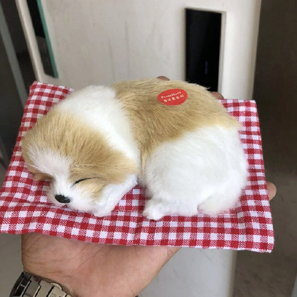 Simulation Will Call the Sleeping Dog Ornaments Toy Creative Doll Children Gift