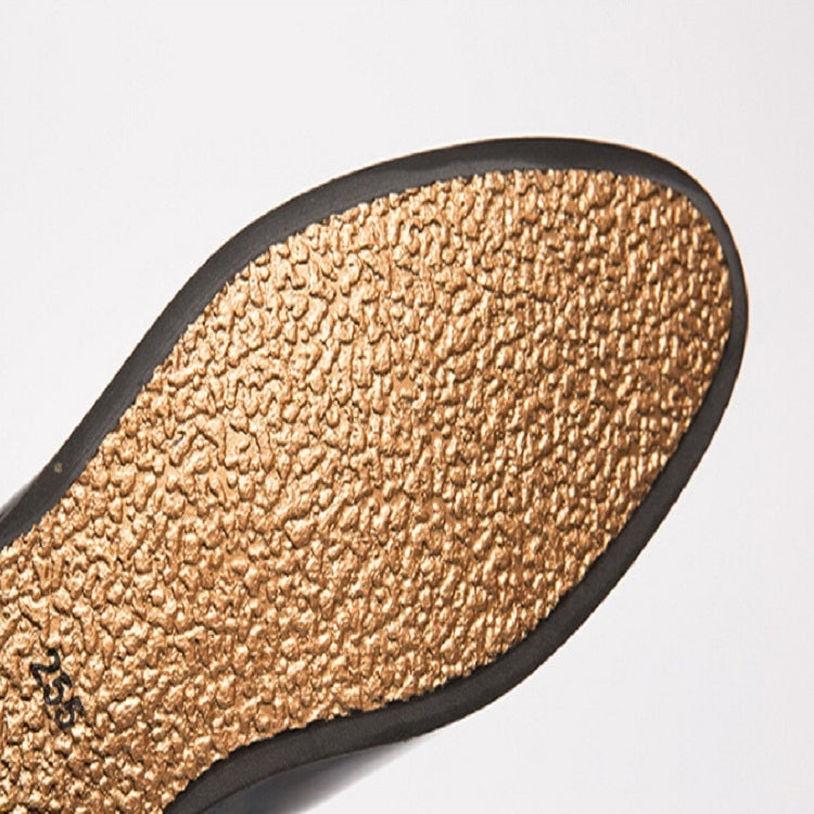 British Style Pointed Shoes Versatile Casual Shoes Slip-on Men Shoes