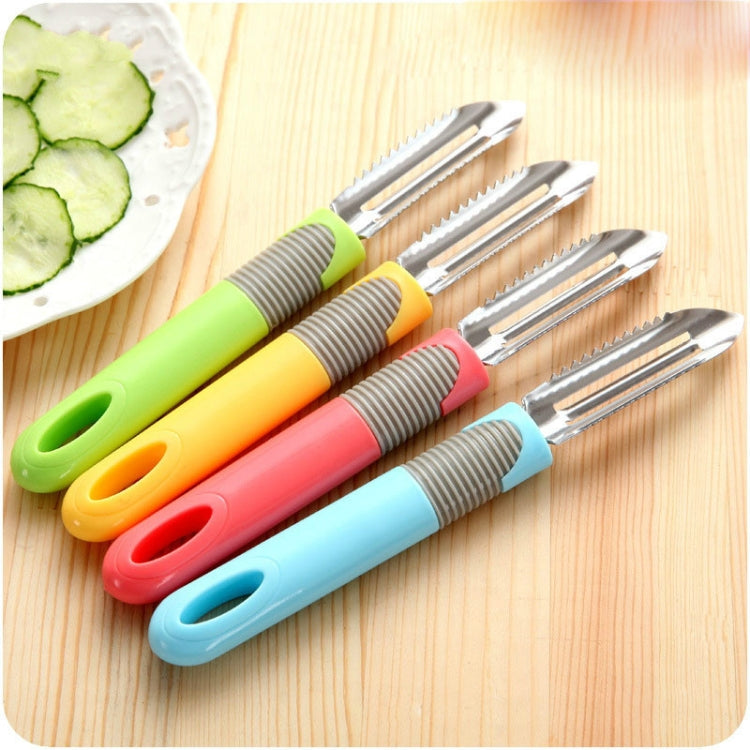 3 PCS Multifunctional Vegetable and Fruit Peeler Kitchen Tools, Color Delivery Randomly, 3 PCS Peel Knife