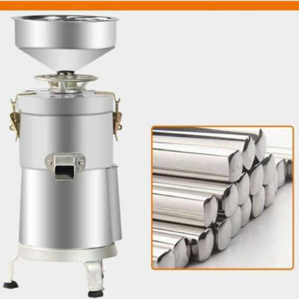 Household Stainless Steel Refiner Large Capacity  Slurry Separation Fresh Grinding Soymilk Tofu Machine, CN Plug, 100/1100W, 125/1500W, 130/1800W