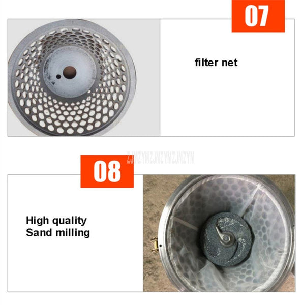 Household Stainless Steel Refiner Large Capacity  Slurry Separation Fresh Grinding Soymilk Tofu Machine, CN Plug, 100/1100W, 125/1500W, 130/1800W