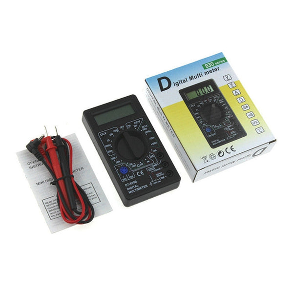 DT830B Mini Digital Multimeter Electrical Instrument, DT830B
