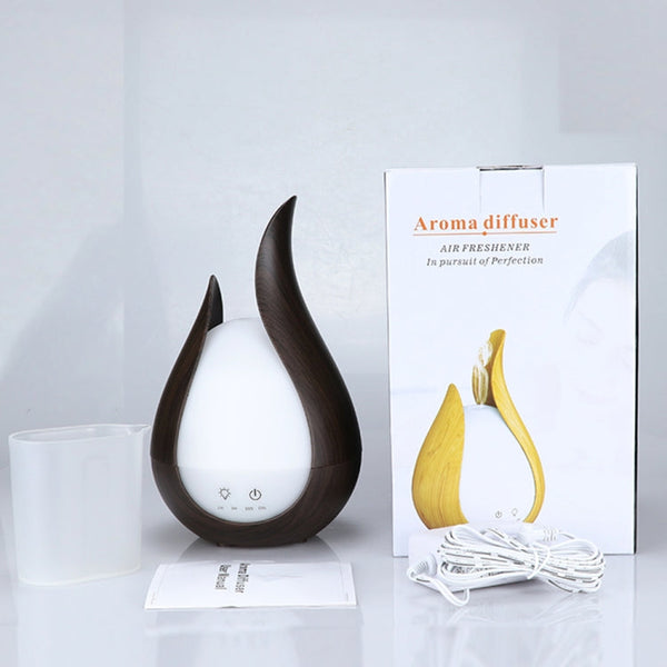 200ml Ultrasound Air Humidifier Aroma Essential Oil Diffuser 7 Colors LED Night Light Cool Mist Maker, EU Plug, US  Plug, UK  Plug, AU  Plug