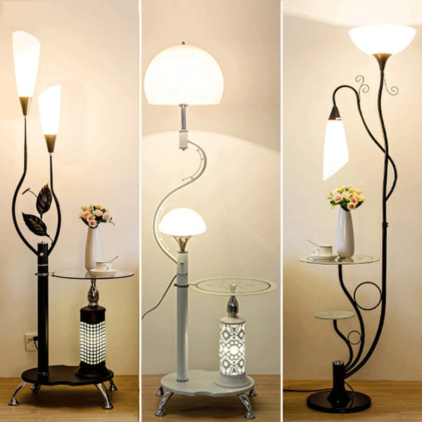 Storage Vertical Table Lamp Floor Lamp Coffee Table Living Room Bedroom Bedside Sofa, 8012, 8013, 8014