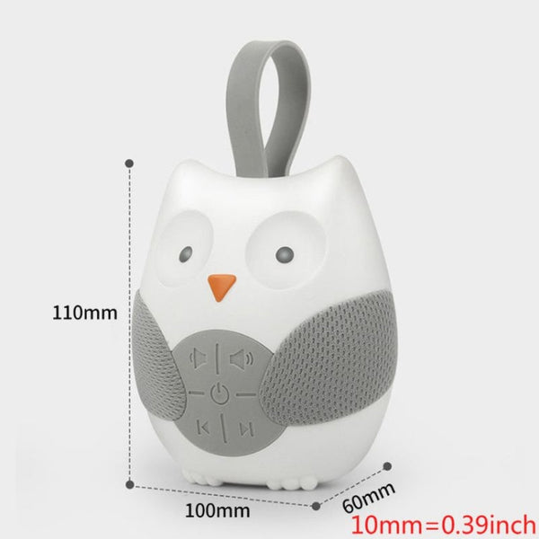 Baby Bedside Hanging Bell Sound Soothing Sleep Soft Owl Music Box Toy, Owl Music Box