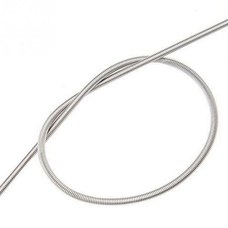 Kitchen Water Pipe Cleaning Brush Stainless Steel Cleaning Brush Spring Long Hair Brush