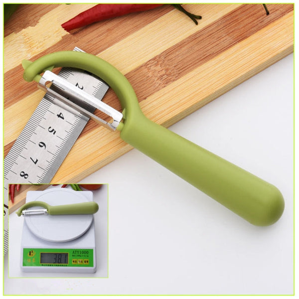 4个一卖 Stainless Steel Round Handle Peeler Sugar Cane Scraper  Fruit Plane, 4 PCS Apple Peeler Knife (Dark Gery), 4 PCS Apple Peeler Knife (Green), 4 PCS Apple Peeler Knife (White), 4 PCS Apple Peeler Knife (Light Gery), 4 PCS Apple Peeler Knife (Black) ...