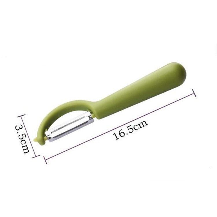 4个一卖 Stainless Steel Round Handle Peeler Sugar Cane Scraper  Fruit Plane, 4 PCS Apple Peeler Knife (Dark Gery), 4 PCS Apple Peeler Knife (Green), 4 PCS Apple Peeler Knife (White), 4 PCS Apple Peeler Knife (Light Gery), 4 PCS Apple Peeler Knife (Black) ...