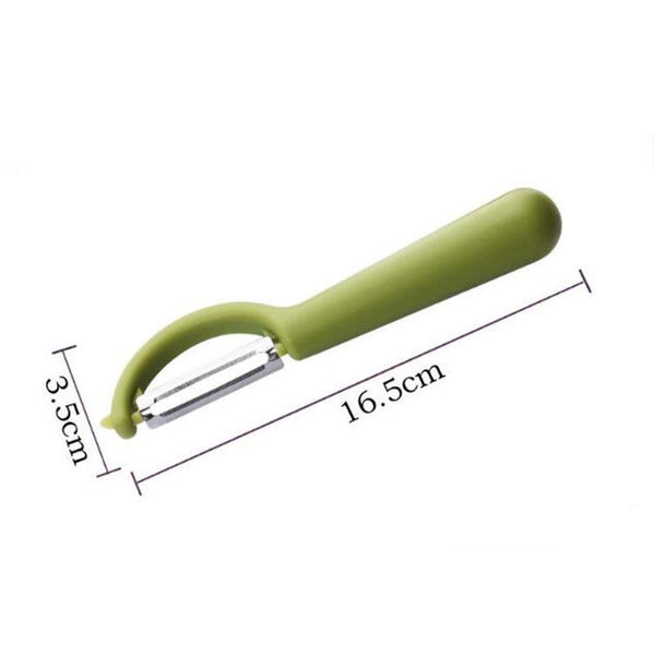 4个一卖 Stainless Steel Round Handle Peeler Sugar Cane Scraper  Fruit Plane, 4 PCS Apple Peeler Knife (Dark Gery), 4 PCS Apple Peeler Knife (Green), 4 PCS Apple Peeler Knife (White), 4 PCS Apple Peeler Knife (Light Gery), 4 PCS Apple Peeler Knife (Black) ...