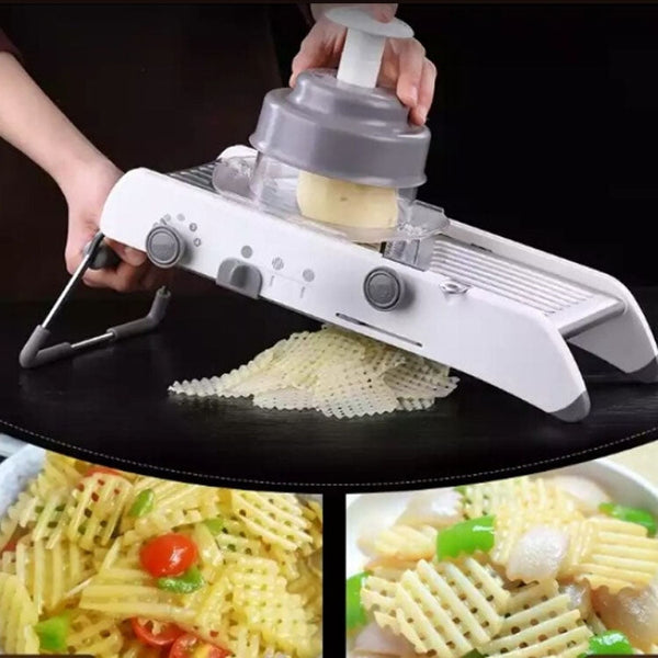Multifunctional Long Stainless Steel Grater Slicer Chopper Crusher, Long Stainless Steel Grater