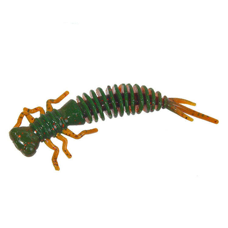 15 PCS 8-color Larvae Silicone Soft Bait Lure Bait