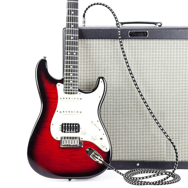 2 Elbow Head 6.35mm Guitar Cable Oxygen-Free Copper Core TS Large Two-core Cable, 0.15m, 0.3m, 0.5m, 1m, 1.5m, 2m, 3m, 5m, 8m, 10m