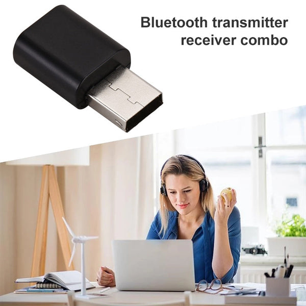 Bluetooth Audio Transmitter Receiver USB Bluetooth Adapter for TV / PC Car Speakers, BT600