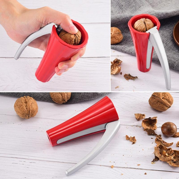 Zinc Alloy Funnel Shape Nut Nutcracker Sheller Walnut Opener Cutter Clamp Plier Kitchen Tools gadgets