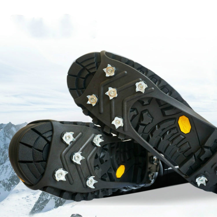 8 Teeth Ice Claw Outdoor Non-slip Shoes Covers for Ice Snow Ground, M（35-40 Yards）, L（41-45 Yards）