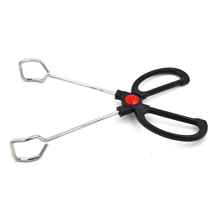 Stainless Steel Plastic Handle Barbecue Tongs Food Clip Barbecue Tools