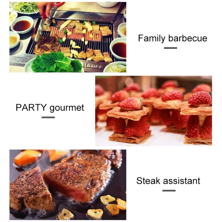 Stainless Steel Plastic Handle Barbecue Tongs Food Clip Barbecue Tools