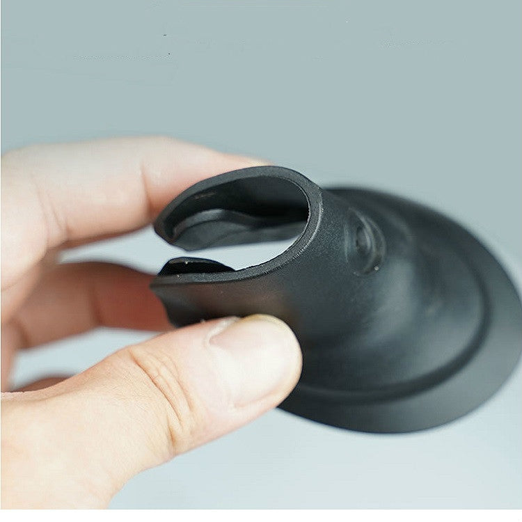 1 Pair For Xiaomi Mijia M365 / M365 Pro Electric Scooter Universal Fishtail Shape Rubber Fender, 7.5 x 7cm