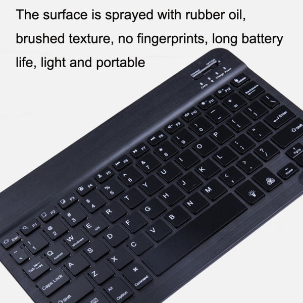 10 Inch RGB Colorful Backlit Bluetooth Keyboard And Mouse Set For Mobile Phone / Tablet