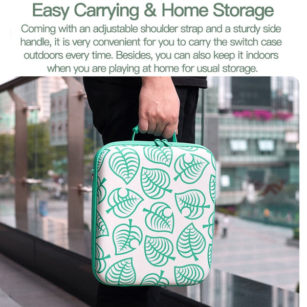 Animal Forest Friends Themed Game Machine Storage Bag For Switch, Vertical section A