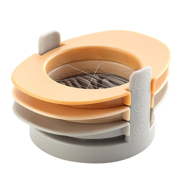 3 in 1 Multifunctional Egg Cutter Half-cut Egg Tool