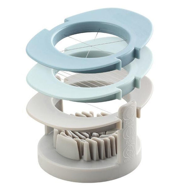 3 in 1 Multifunctional Egg Cutter Half-cut Egg Tool