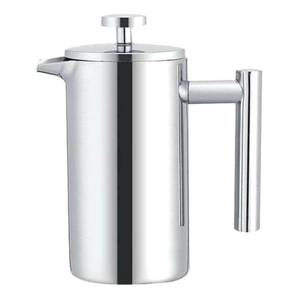 304 Stainless Steel French Pressure Coffee Pot Hand Made Tea Pot