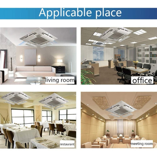 Single Piece Central Air Conditioning Wind Deflector Shield Air-Conditioning Anti Direct Blowing Wind Deflector Board