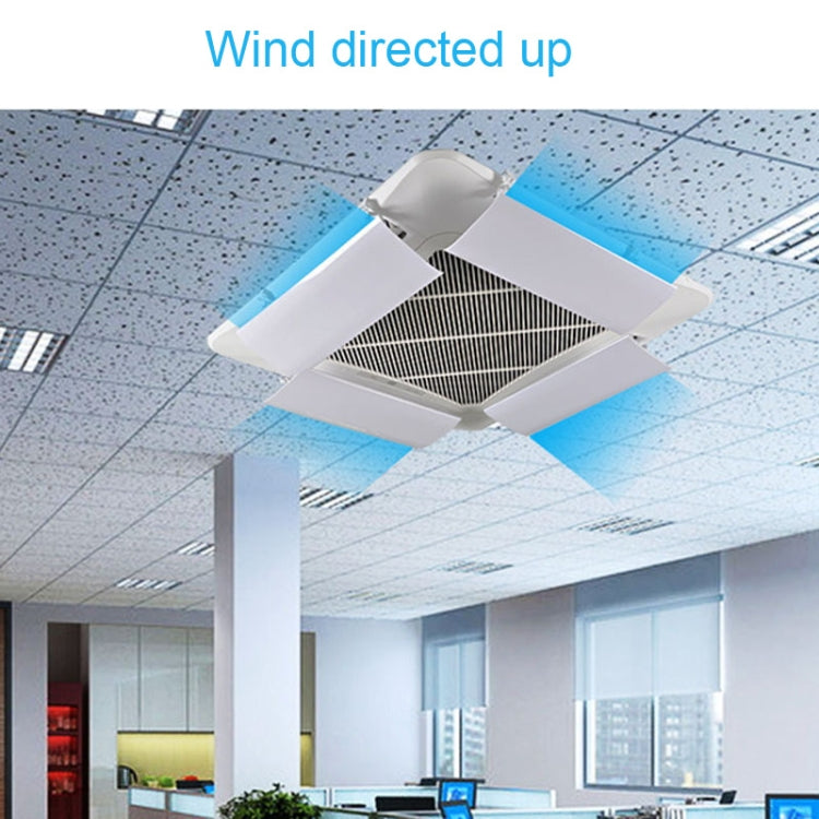Single Piece Central Air Conditioning Wind Deflector Shield Air-Conditioning Anti Direct Blowing Wind Deflector Board