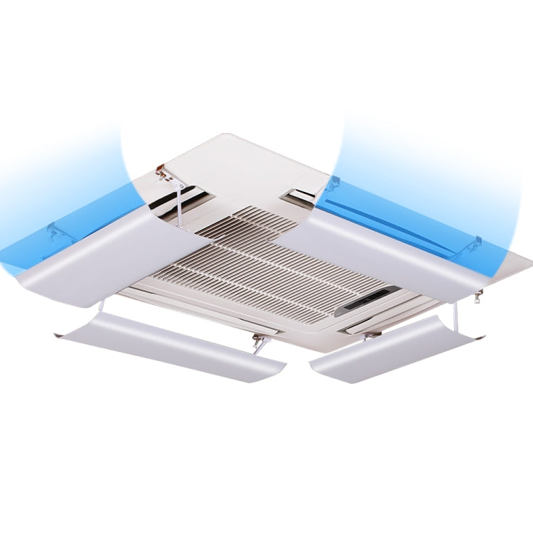 Single Piece Central Air Conditioning Wind Deflector Shield Air-Conditioning Anti Direct Blowing Wind Deflector Board